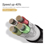 Cabo USB Tipo-C 90° Graus Em L Trançado 1 Metro Exbom CBX-U2C11TC - Imagem 7