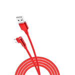 Cabo USB Tipo-C 90° Graus Em L Trançado 1 Metro Exbom CBX-U2C11TC - Imagem 4