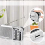 Mini Rádio De Bolso Portátil FM/AM 2 Bandas Retrô Altomex AL-355 - Imagem 6