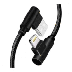 Cabo de dados Lightning IOS Conexão 90º FEITUN Cabo 90º IOS - Imagem 2