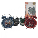 Relógio Retrô Pequeno Analógico de Mesa Astronauta Altomex AL-2307