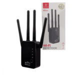 Repetidor de Sinal Wireless 2.4Ghz com 4 Antenas Kapbom KA-X333