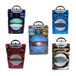 Caixa de Som LED Bluetooth Portátil 15W Altomex A-81 (***DISPONÍVEL 08 PRETO E 03 CINZA) - Imagem 7