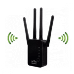 Repetidor de Sinal Wireless 2.4Ghz com 4 Antenas Kapbom KA-X333 - Imagem 2