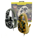 Fone De Ouvido Gamer Pro Headphone com Microfone P2 Camuflado Profissional Ovleng OV-PM3
