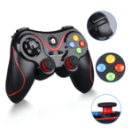 Controle Gamer Sem Fio com Suporte Celular Joystick Manete Bluetooth 2.4G Ovleng SN-V8 - Imagem 2