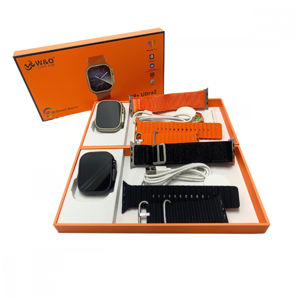 Relógio Inteligente Smartwatch 49mm com 02 pulseiras Tela Amoled Serie X9 Ultra2