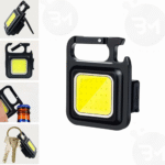 Mini Lanterna Chaveiro Mosquetão Portátil Usb Abridor Garrafas Kapbom KA-L6532 / AL-B1901 - Imagem 2