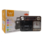 Radio Retrô Portátil Bluetooth com Relógio Analógico Altomex AD-136